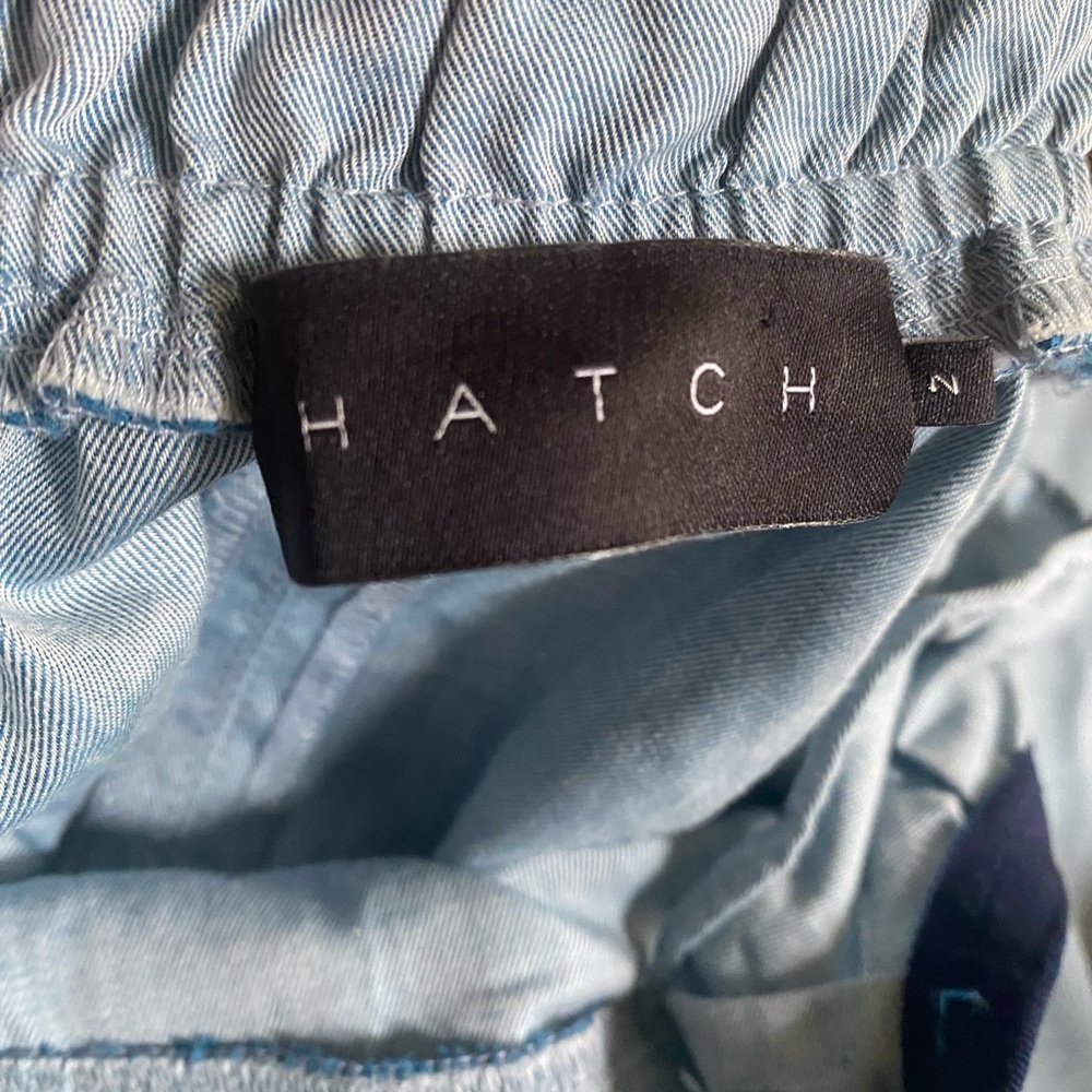 Hatch The Nelli Chambray Maternity Dress 2 - Picture 4 of 9